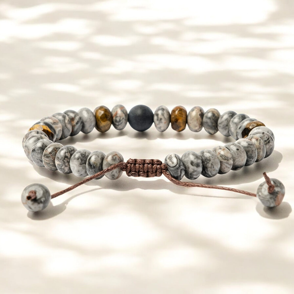 Heren Jasper & Tijgeroog Armband