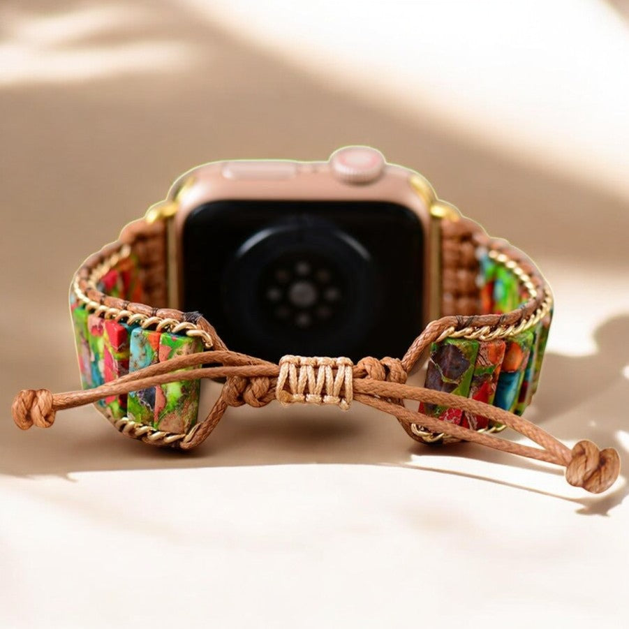 Rainforest Jasper Apple Watch-band