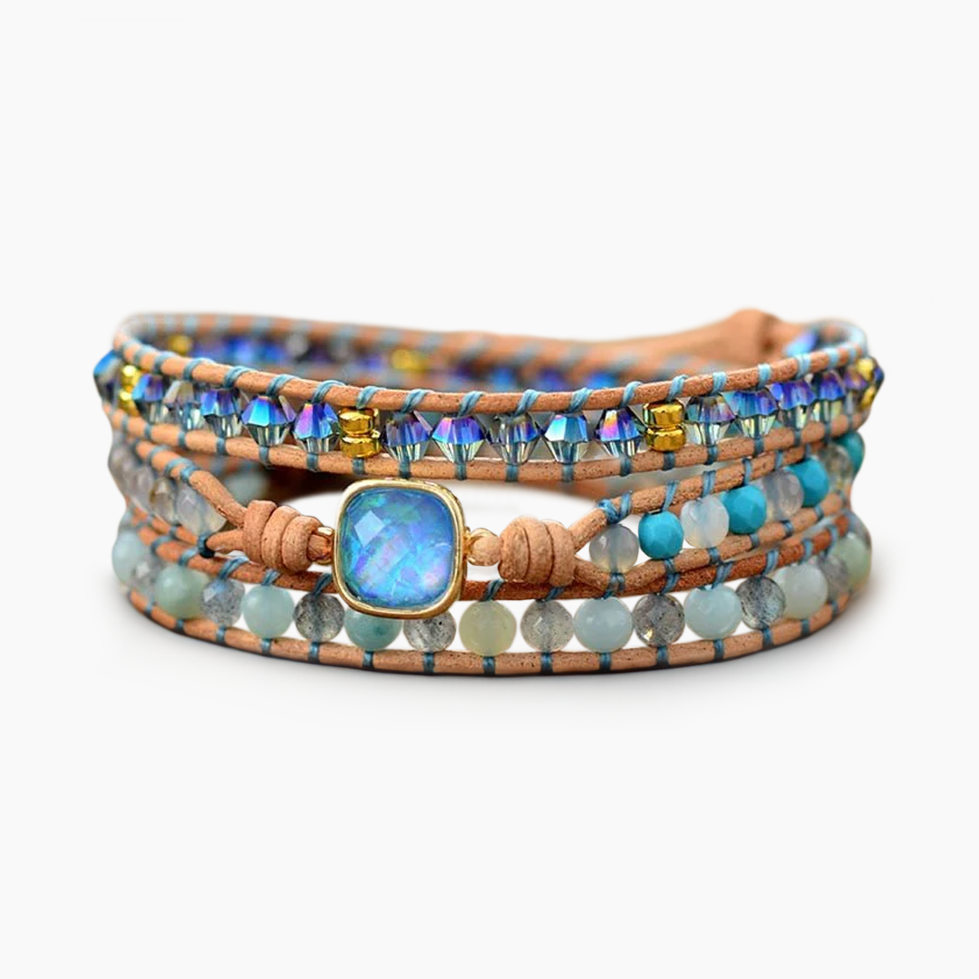 Square Opal Healing Wrap Armband