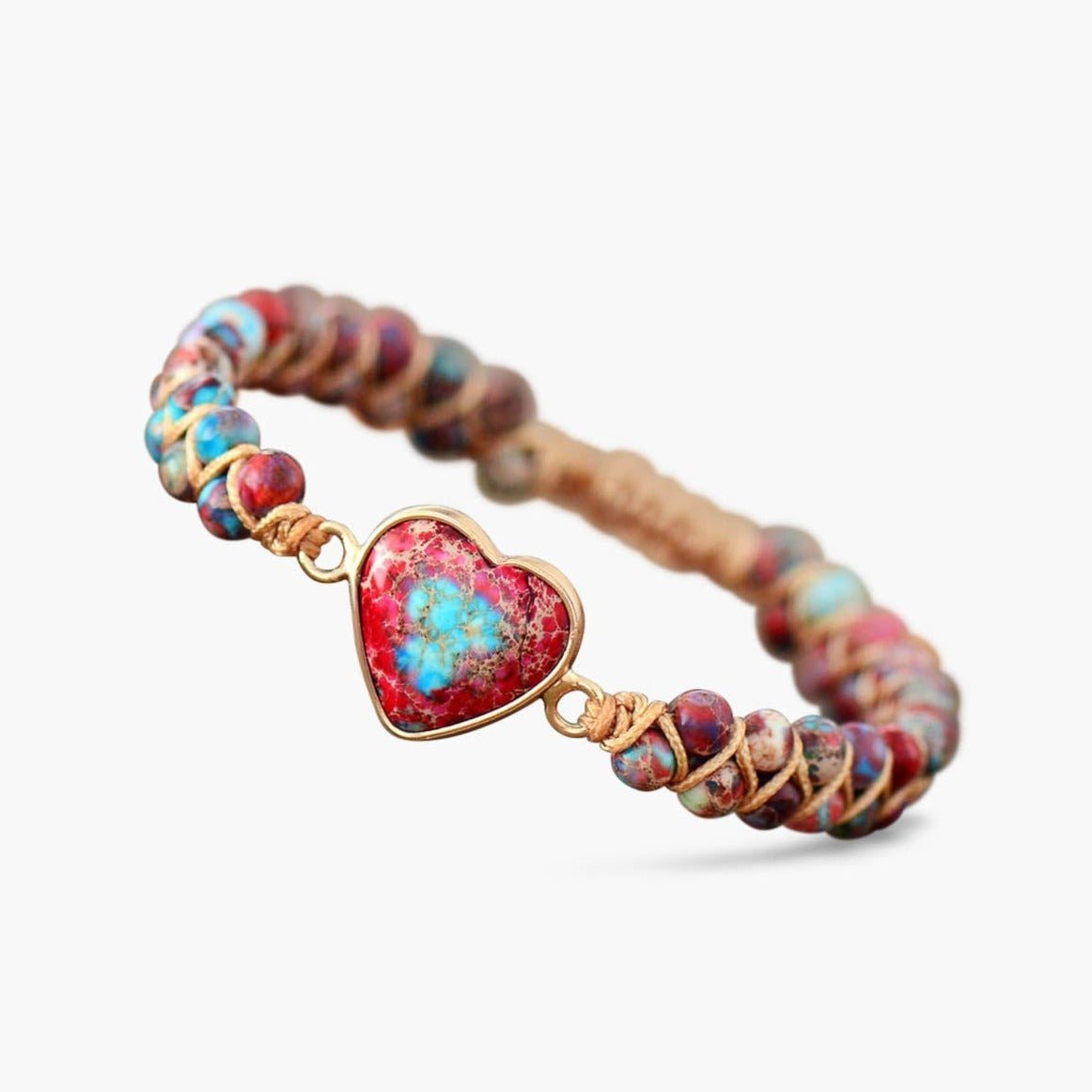 Passion Heart Friendship Bracelet - Cape Diablo