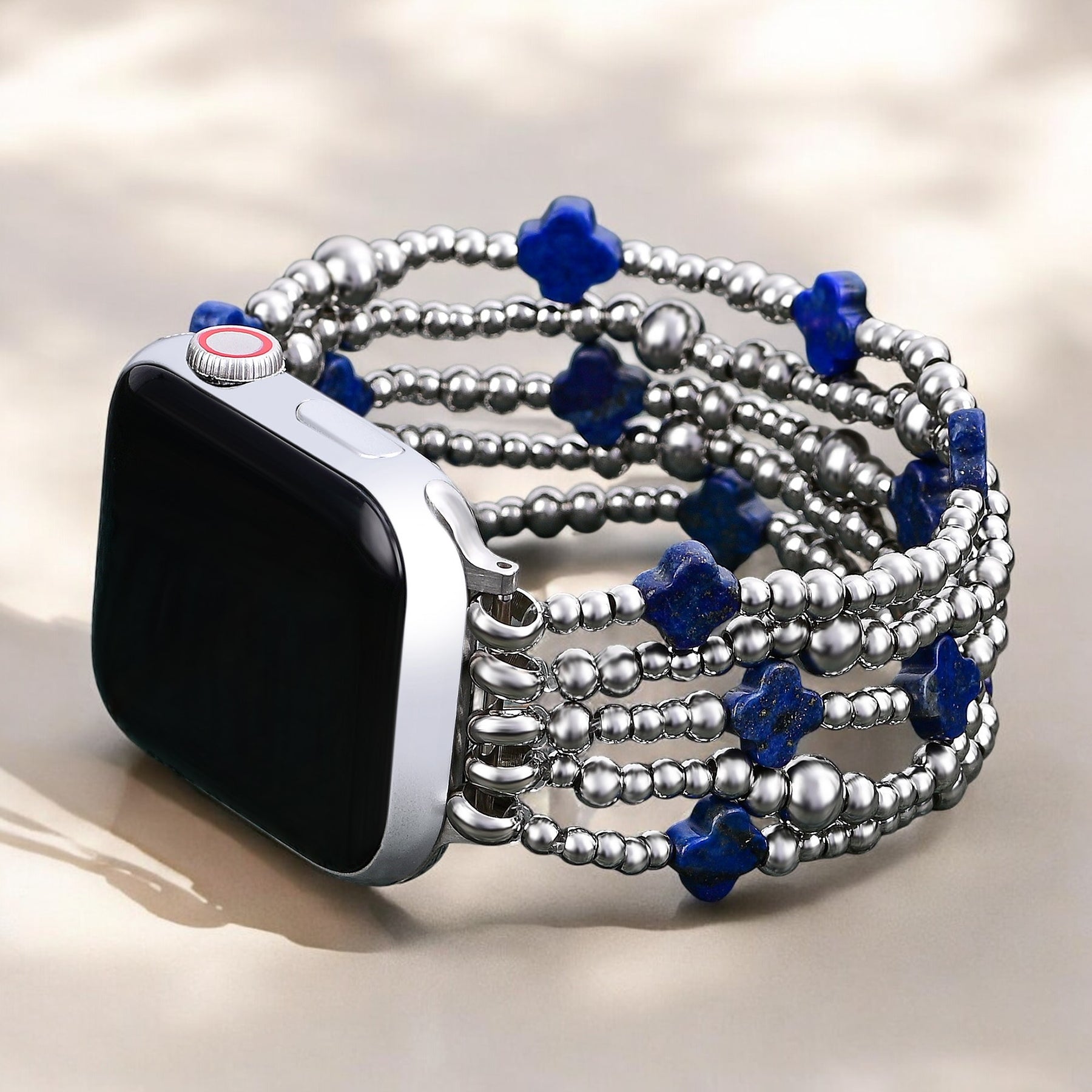 Lapis Divine Cross Stretch Apple Watch-band