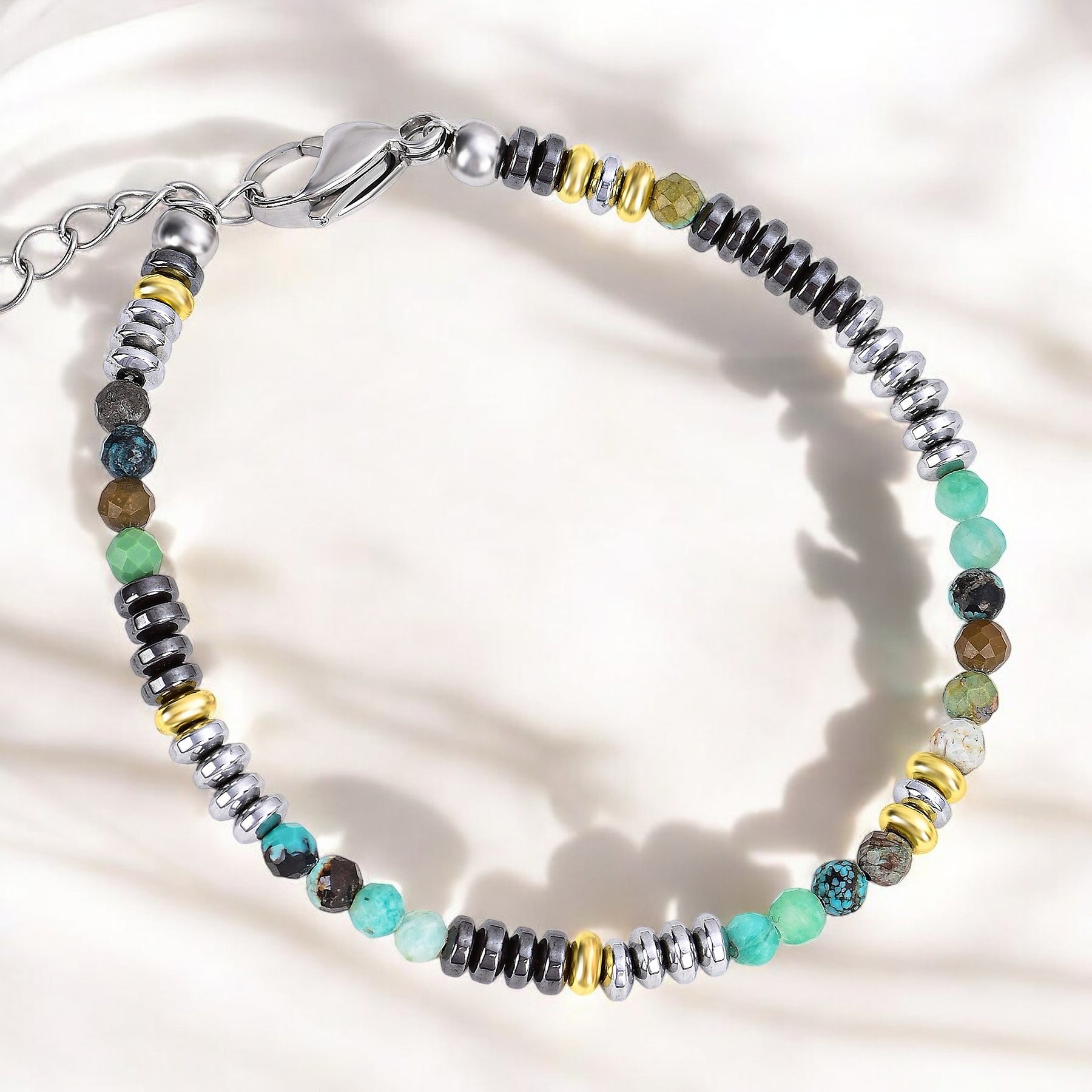 Heren Stalen Tide Armband