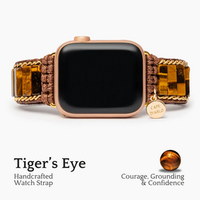 Felle Tijgeroog Apple Watch -bandje