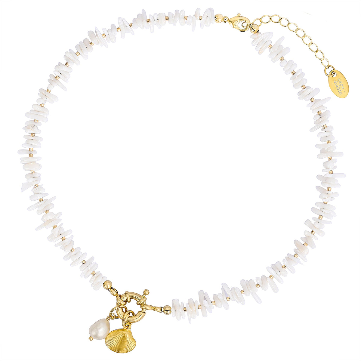 Kustschelp Parelketting