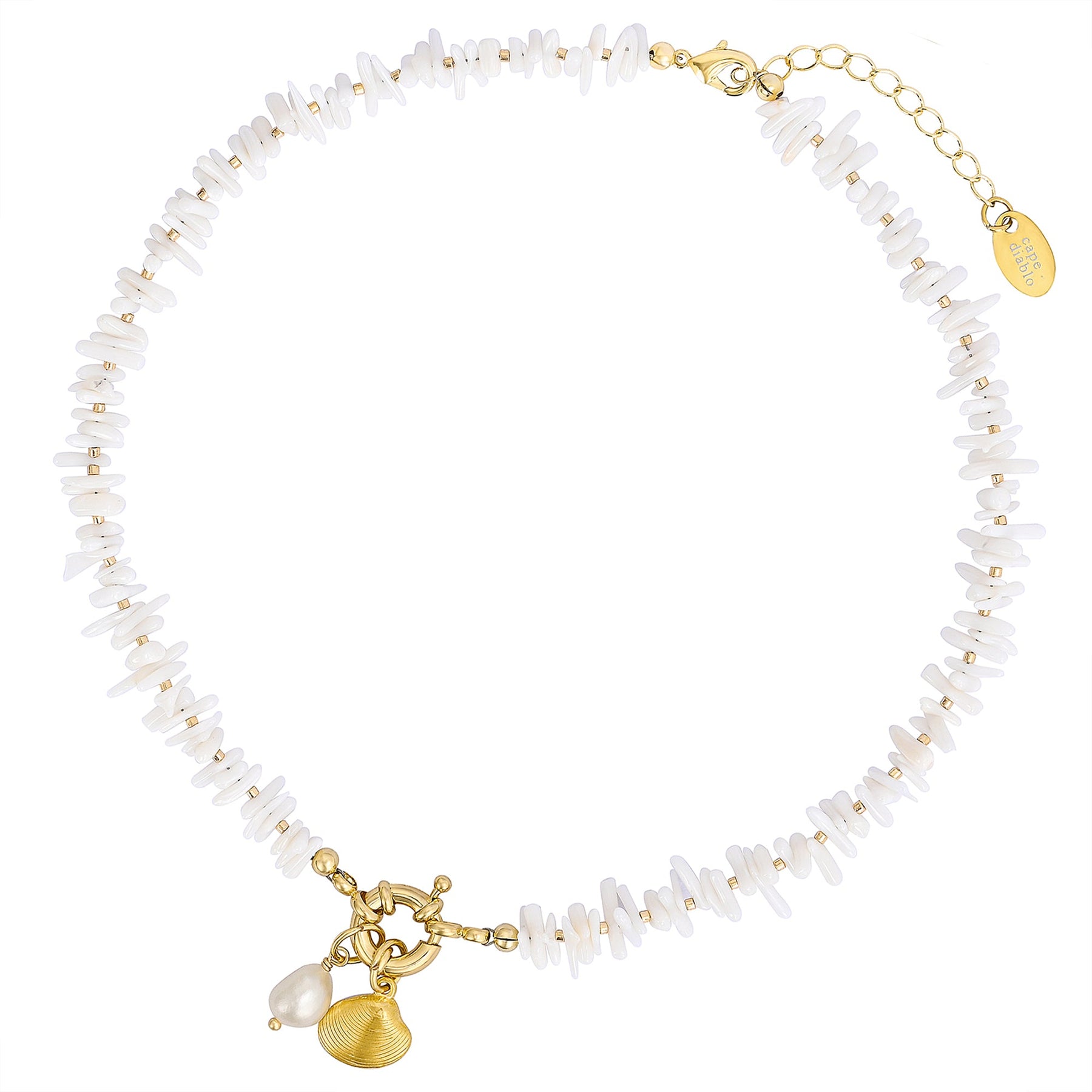 Kustschelp Parelketting