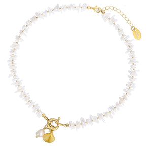 Kustschelp Parelketting