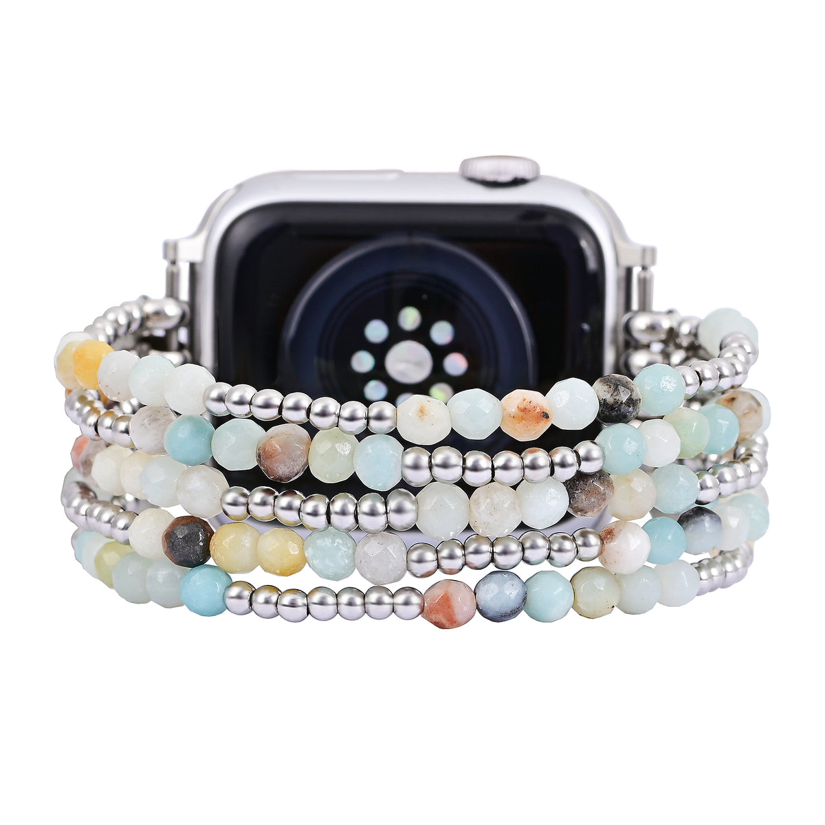 Amazoniet Briljantie Stretch Apple Watch Band