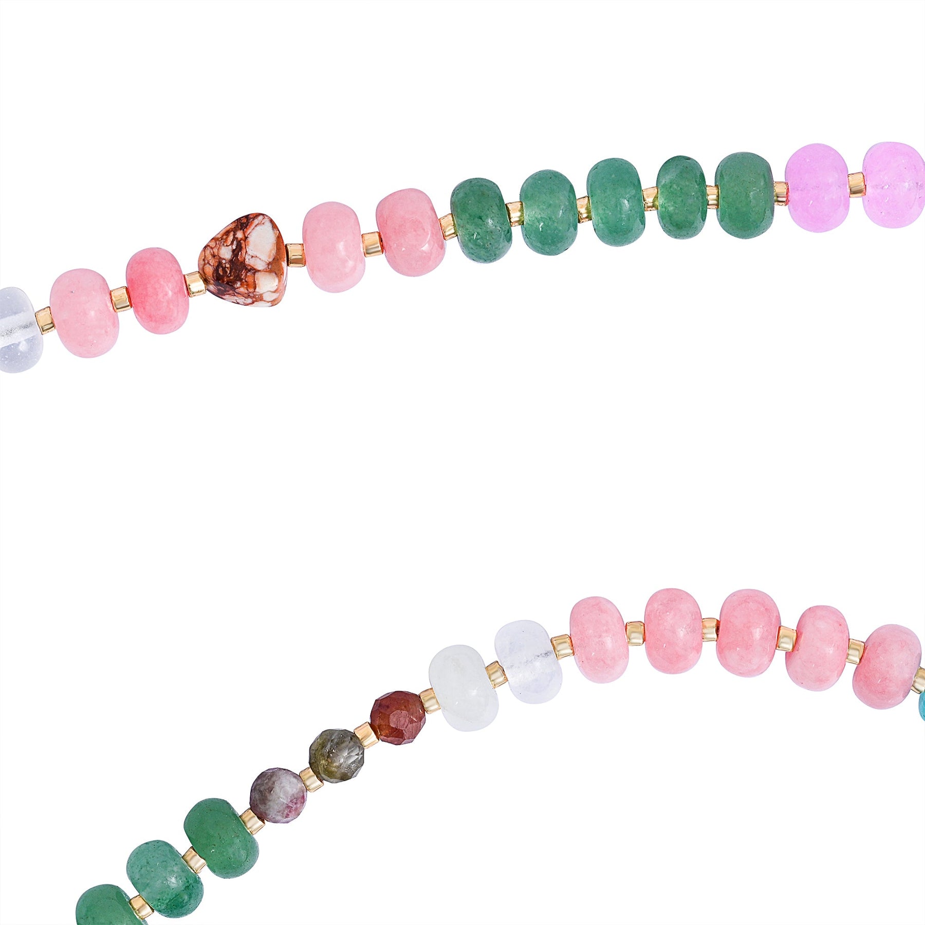 Aurora edelsteen ketting