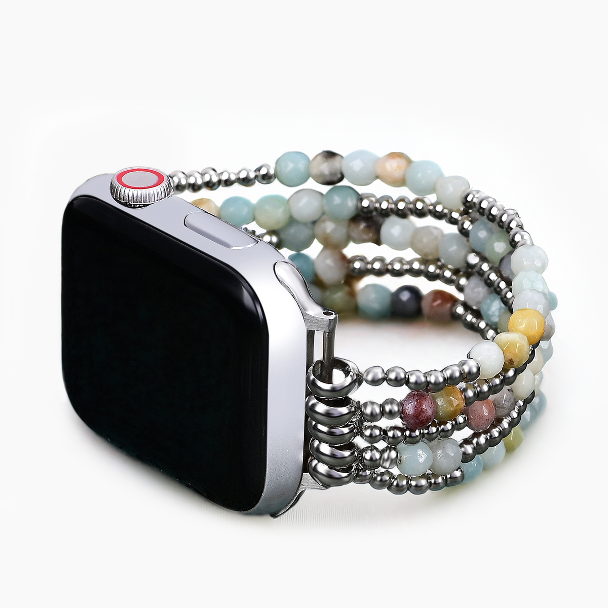 Amazoniet Briljantie Stretch Apple Watch Band