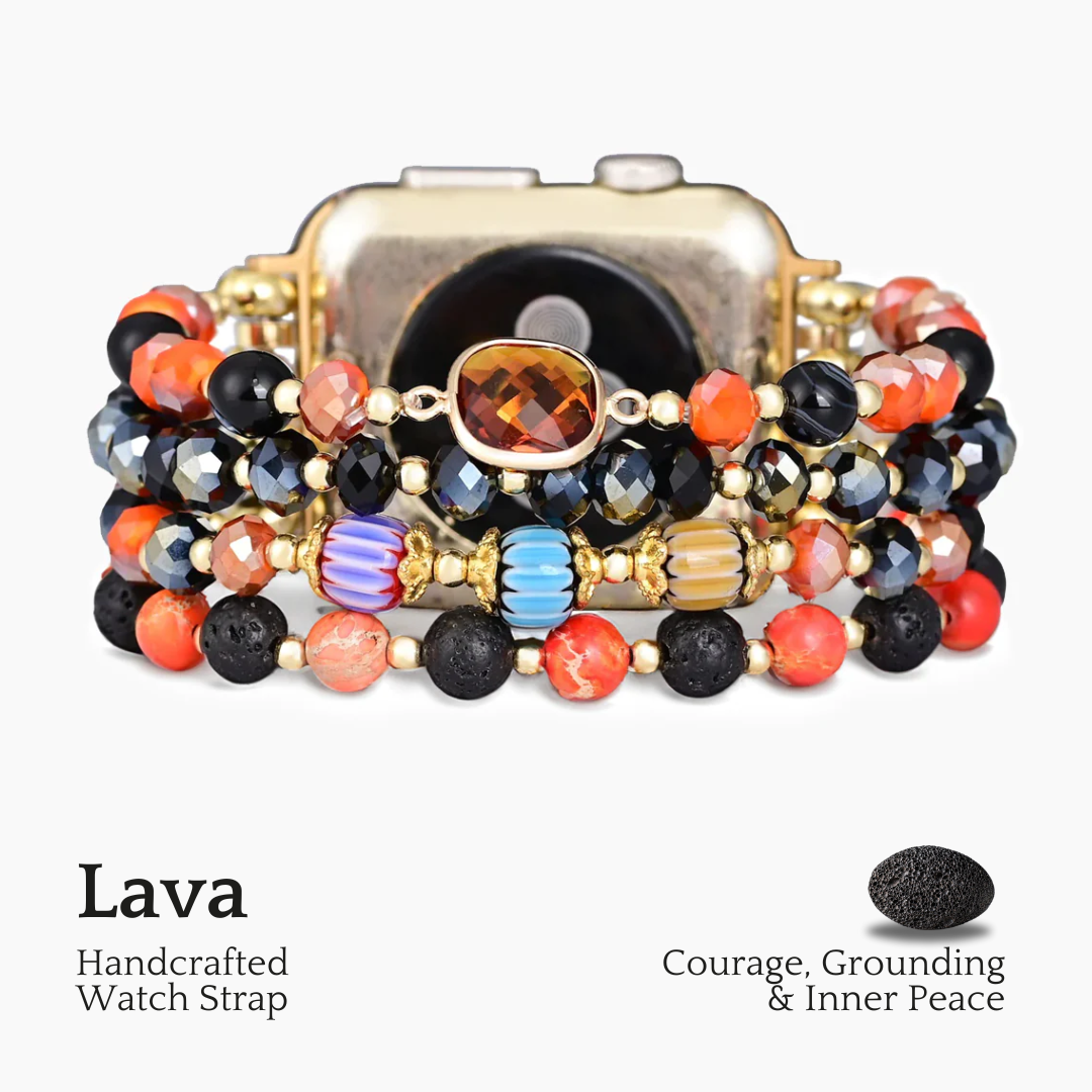 Spookachtige Elegantie Stretch Apple Watch Bandje