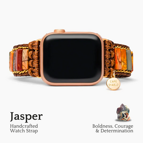 Delicaat Picasso Jasper Apple Watch-bandje