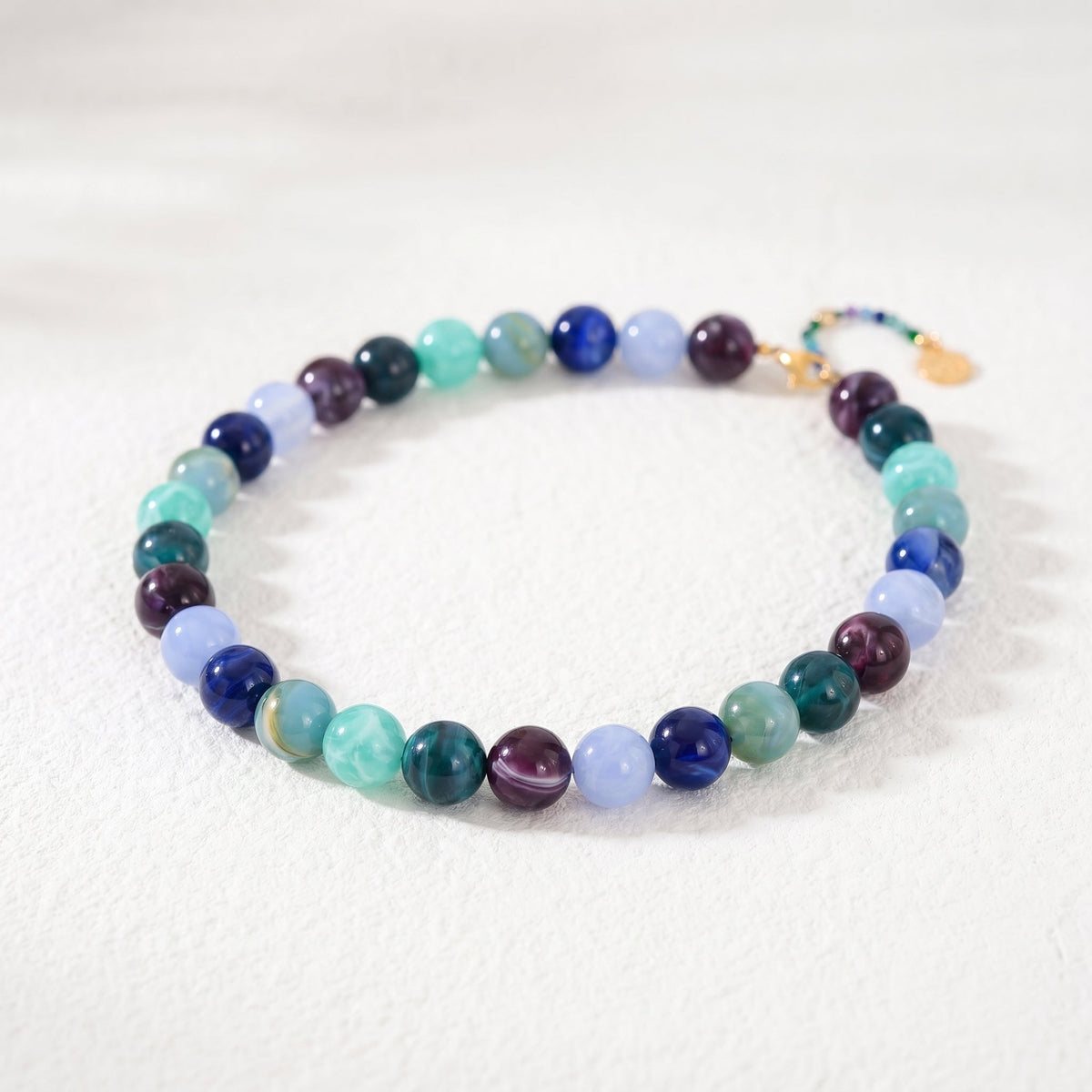 Chunky kustachtige kralenketting