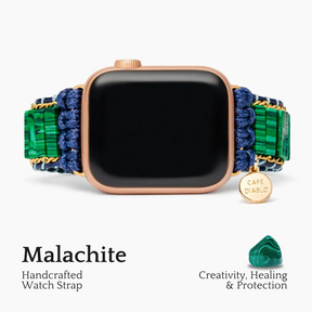 Arcane Malachiet Apple Watch-bandje