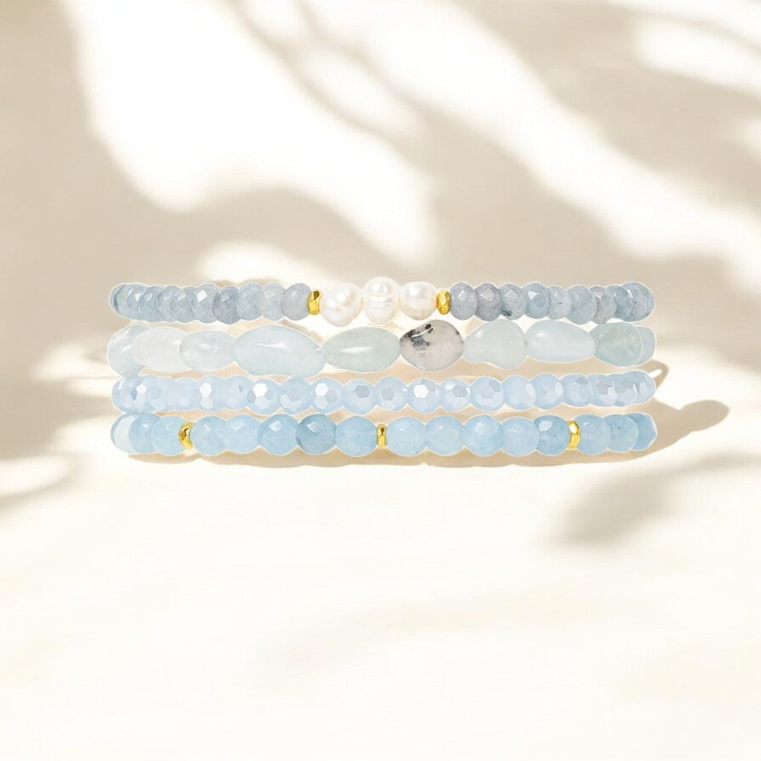 Aquamarijn Jade Sereniteit Apple Watch Band