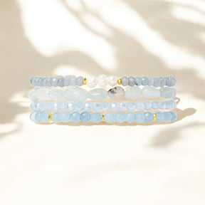 Aquamarijn Jade Sereniteit Apple Watch Band