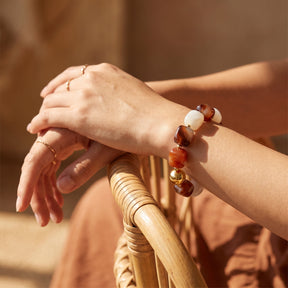Desert Moon gemengde chunky armband