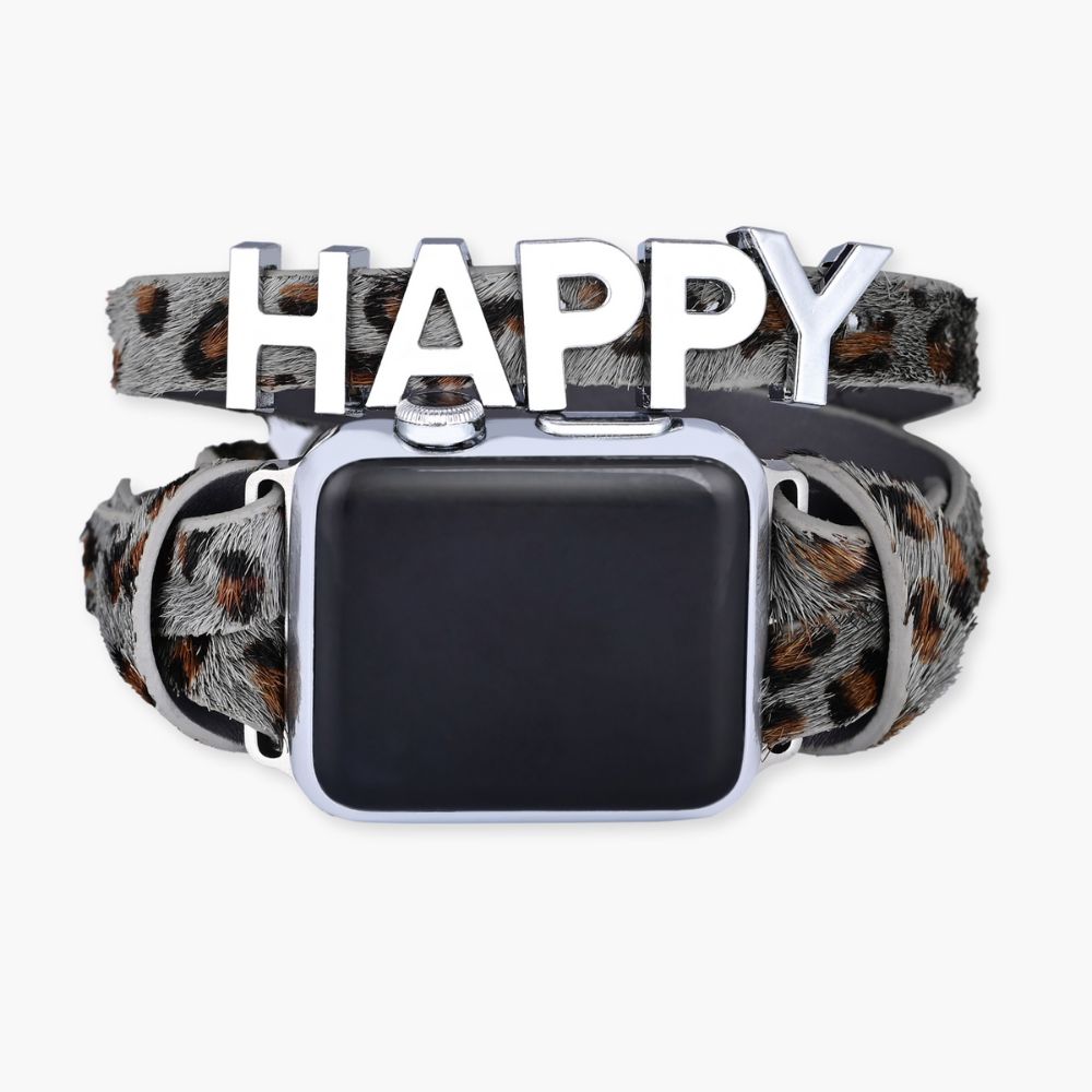 Happy Safari leren Apple Watch -bandje