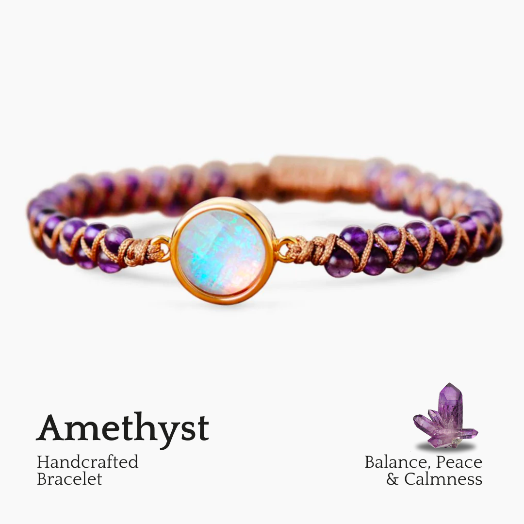 Intense Amethist Genezing Armband