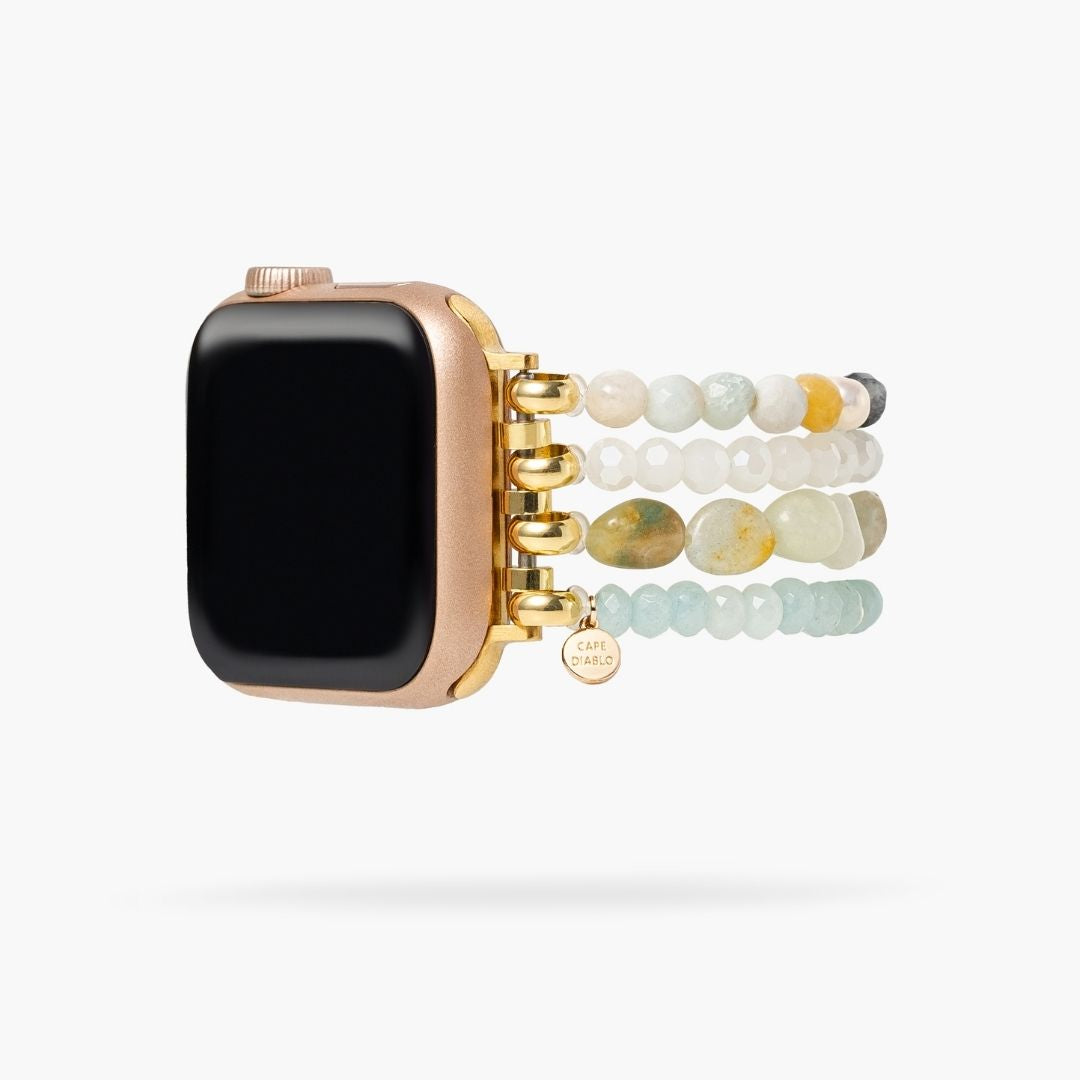 Amazoniet Pearl Essence Apple Watch -bandje