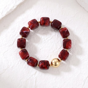 Chunky armband Scarlet Eclipse