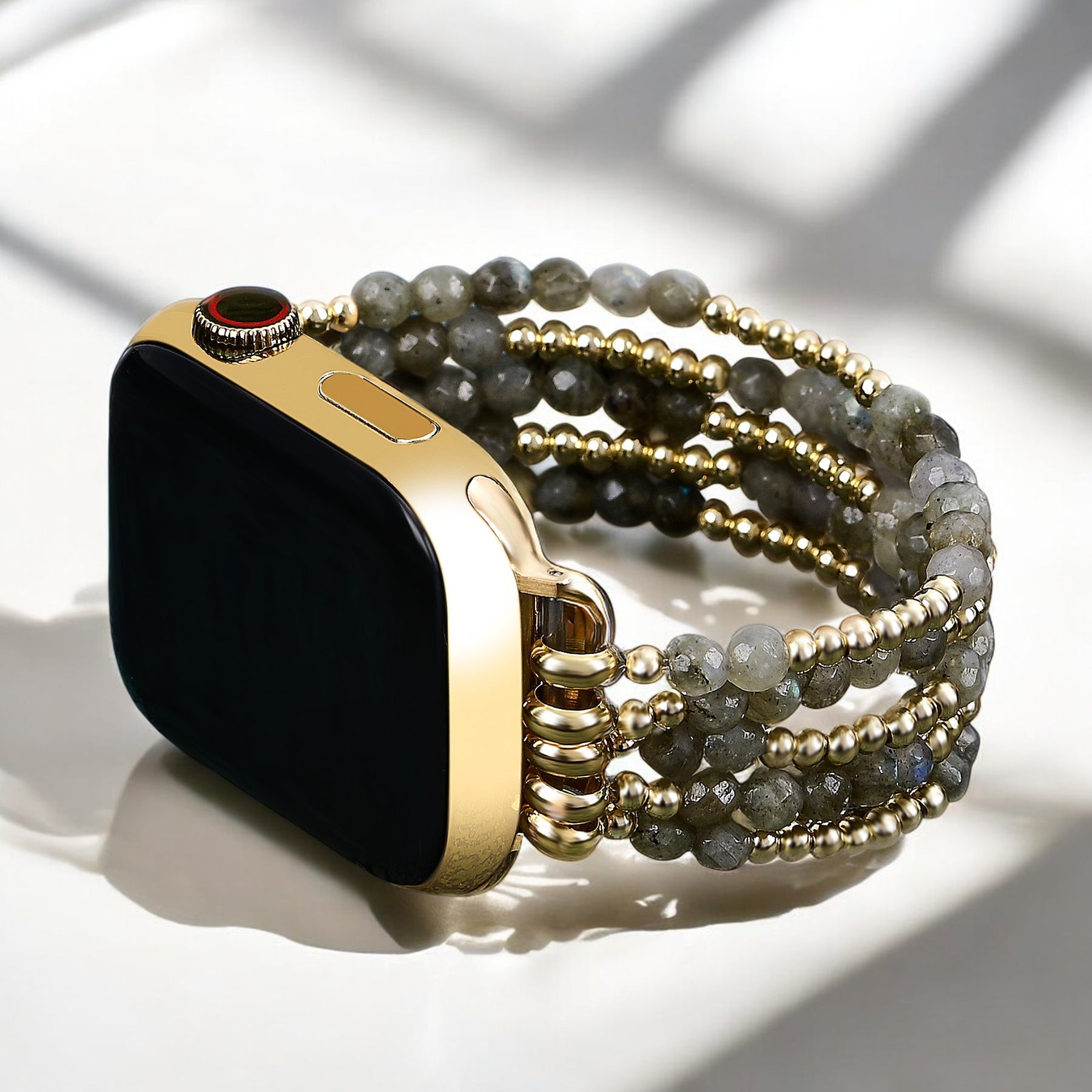 Labradoriet Magische Stretch Apple Watch Band
