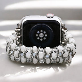 Moon Mirage Gevlochten Rekbare Apple Watch Band