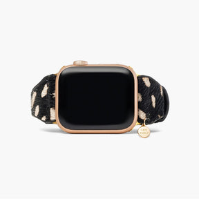 Monochroom Safari lederen Apple Watch -bandje