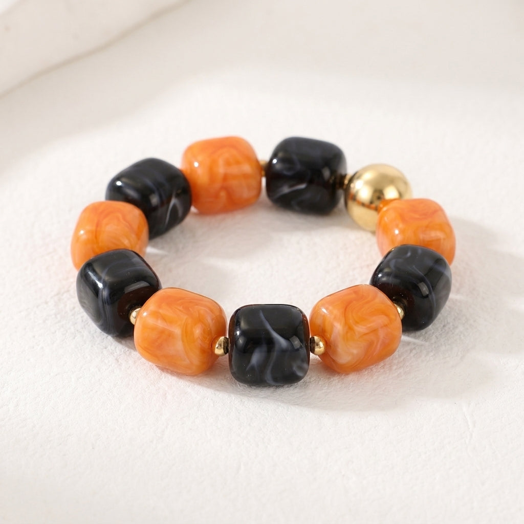 Pompoen Schemering Halloween-grove armband