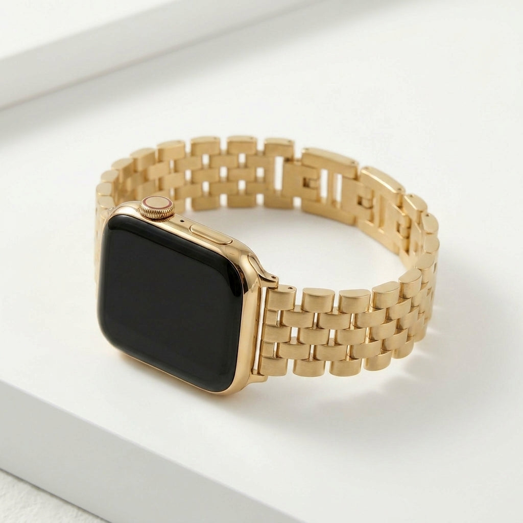 Gouden Chic Luxe Apple Watch Bandje