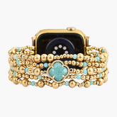 Healing Amazonite Delight Stretch Apple Watch Band