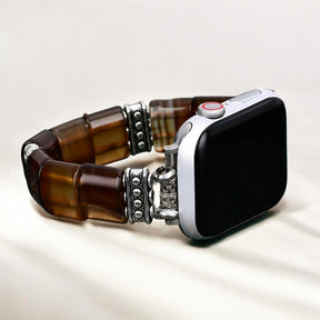 Ethereal Dune Agaat Rekbare Apple Watch Band