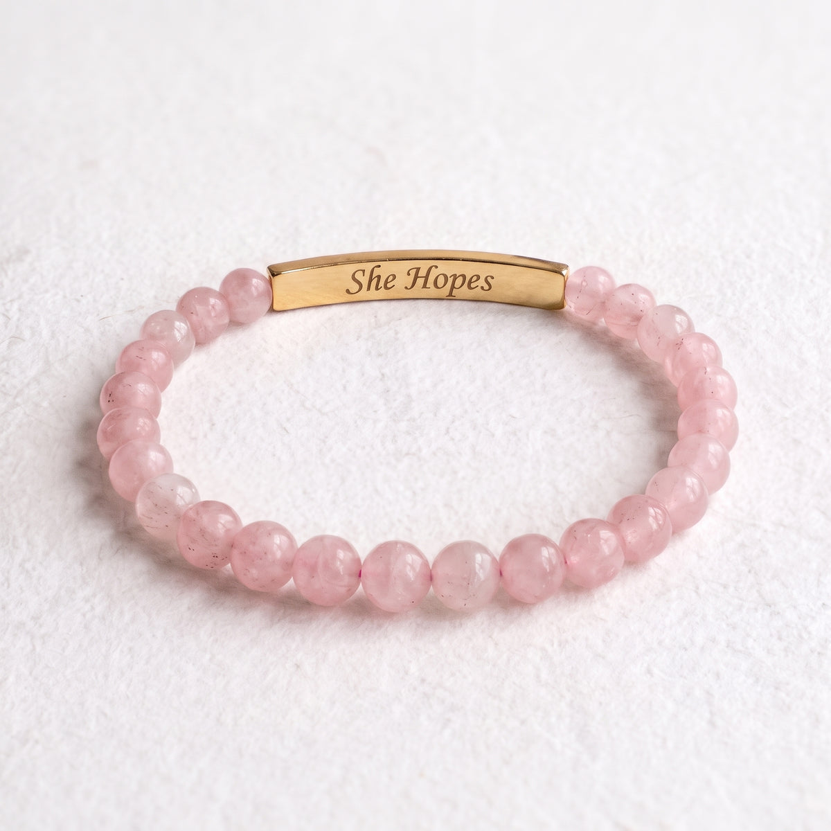 Armband voor de Borstkankermaand - Zij hoopt