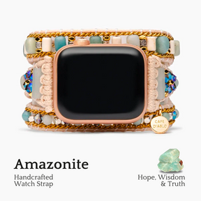 Helder Amazoniet Apple Watch-bandje
