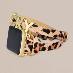 Lucky Safari lederen Apple Watch band