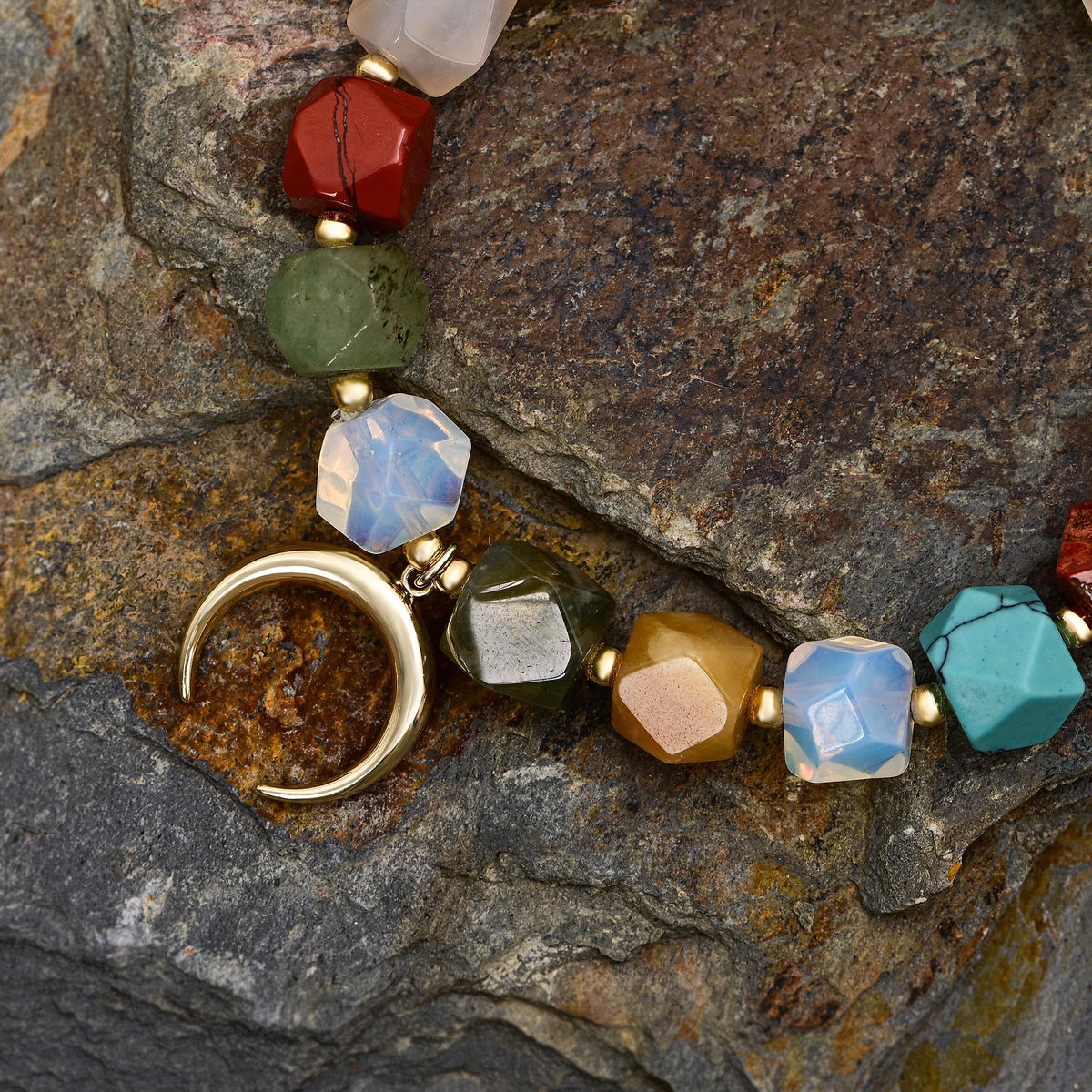 Maansteen Liefde Charm Armband