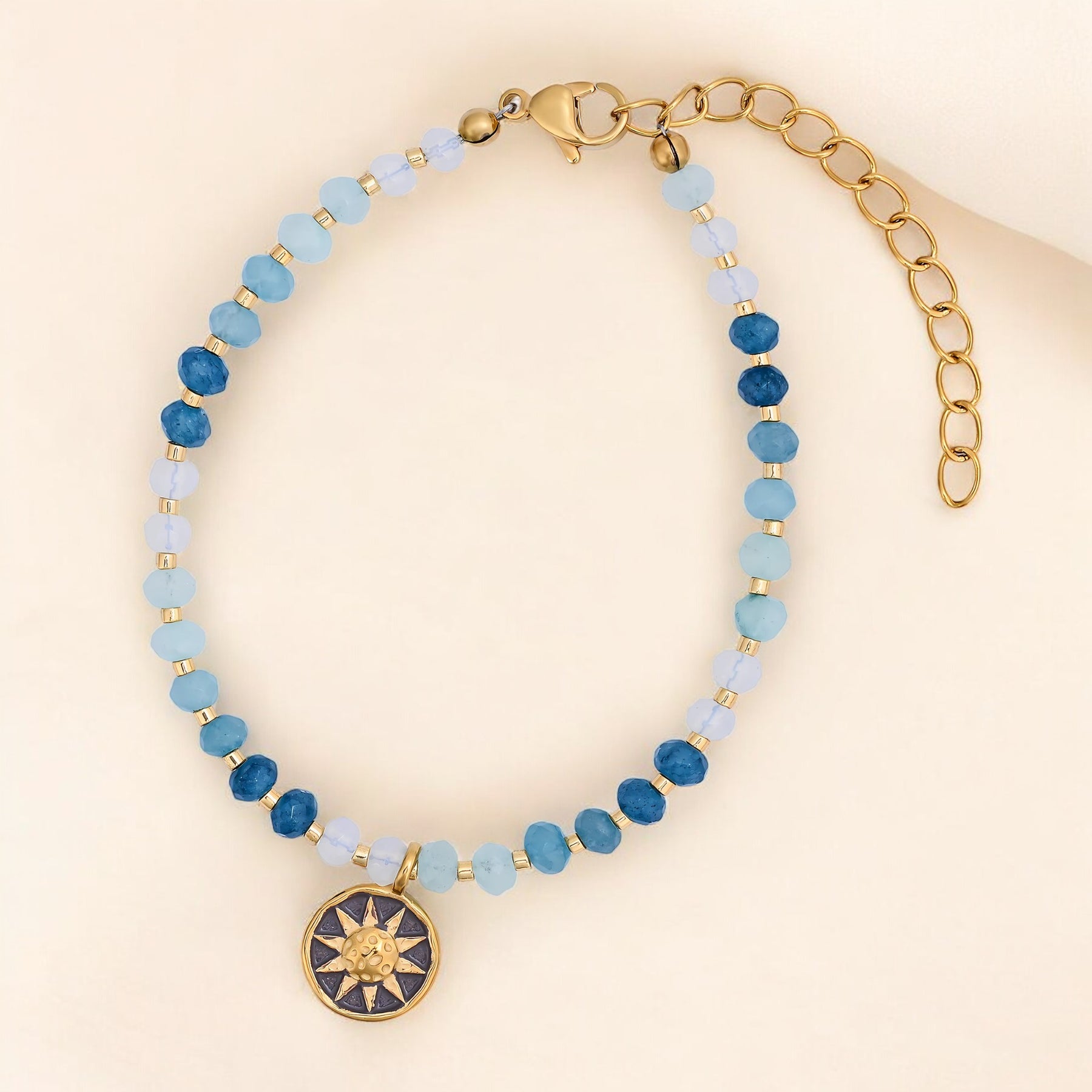 Ocean Glow Jade Armband
