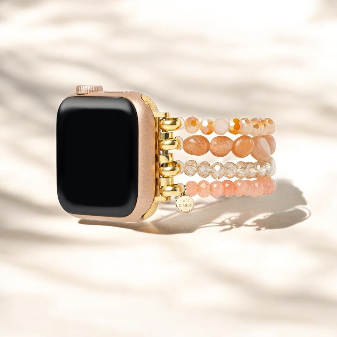 Orange Symphony Apple Watch-band