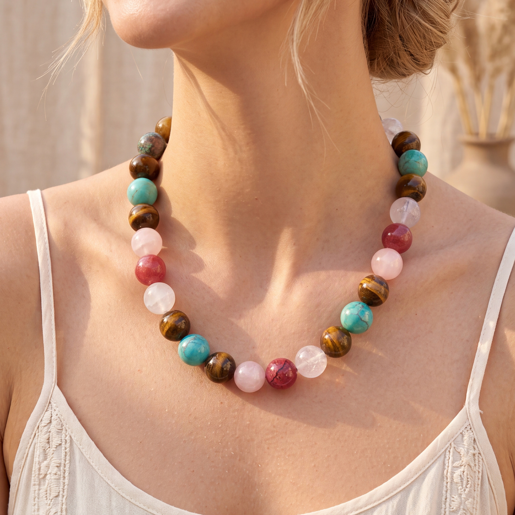 Chunky Berry kralenketting