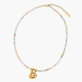 Pastel Bubble Initial Ketting