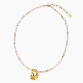 Pastel Bubble Initial Ketting