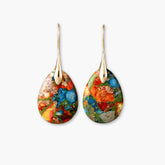 Jasper Essence Dangle Oorbellen
