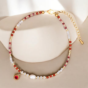 Scarlet Harmony Enkelband