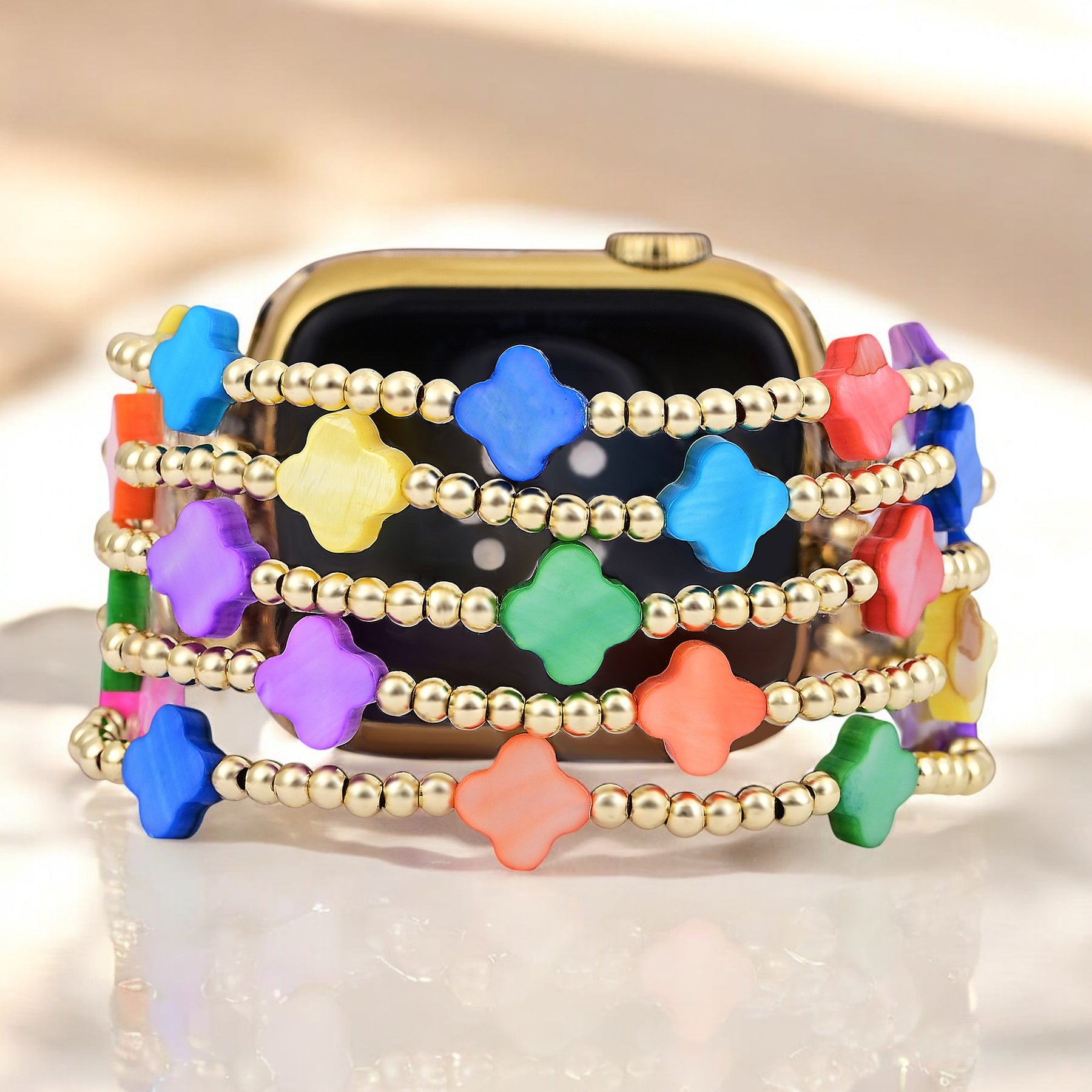 Chakra Klaver Stretch Apple Watch Bandje