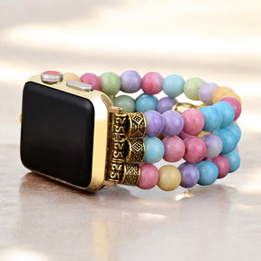 Pastel Paradise Stretch Apple Watch-band