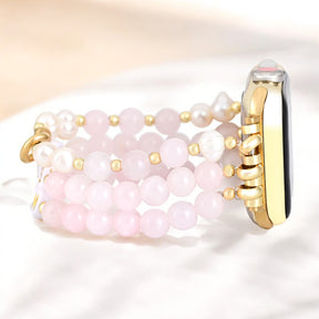 Boss Mom Rose Quartz Stretch Apple Watch Band
