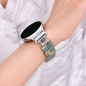 Earth Tibetaanse Jaspis Stretch Apple Watch Band