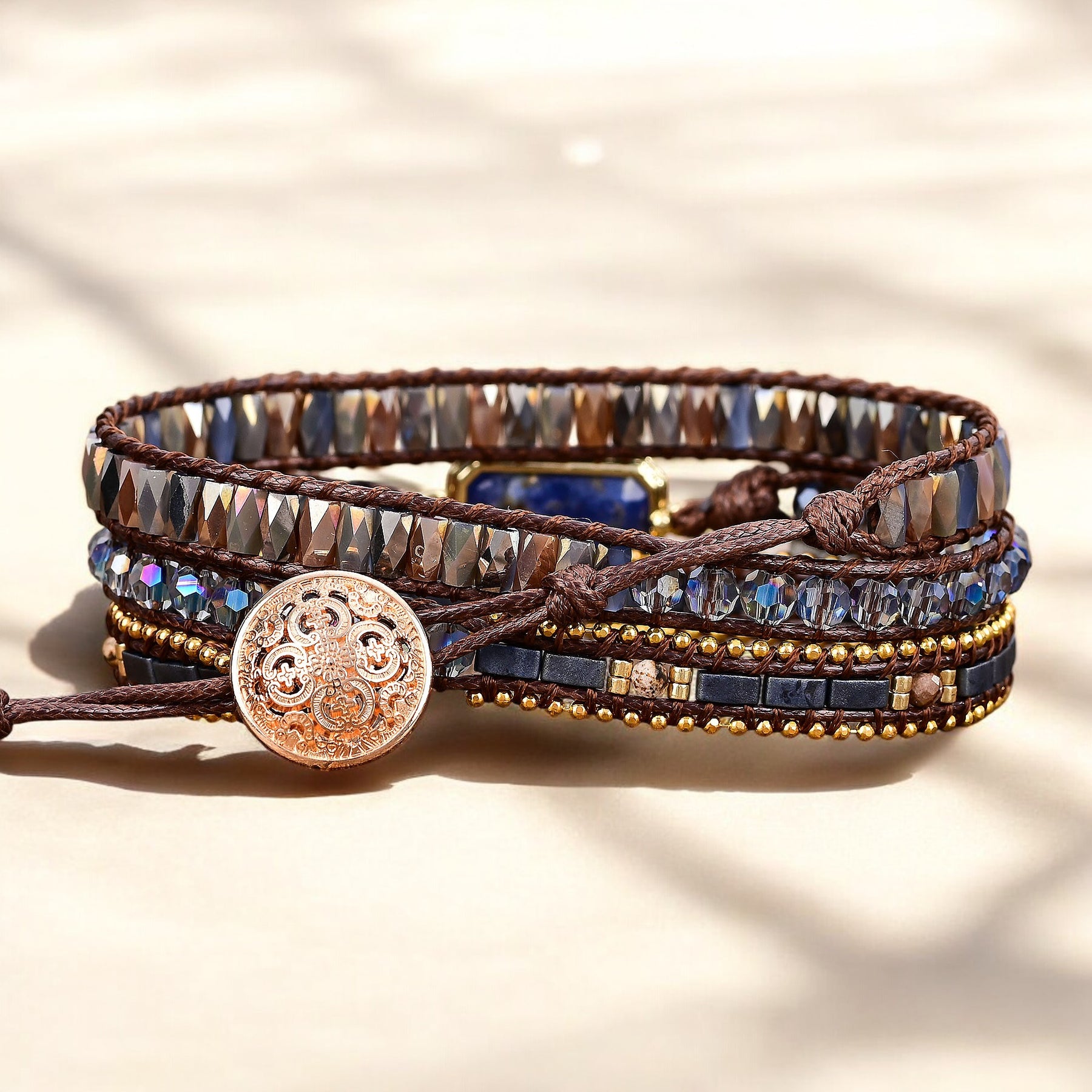 Midnight Royalty Wrap Armband