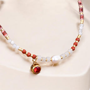 Scarlet Harmony Enkelband