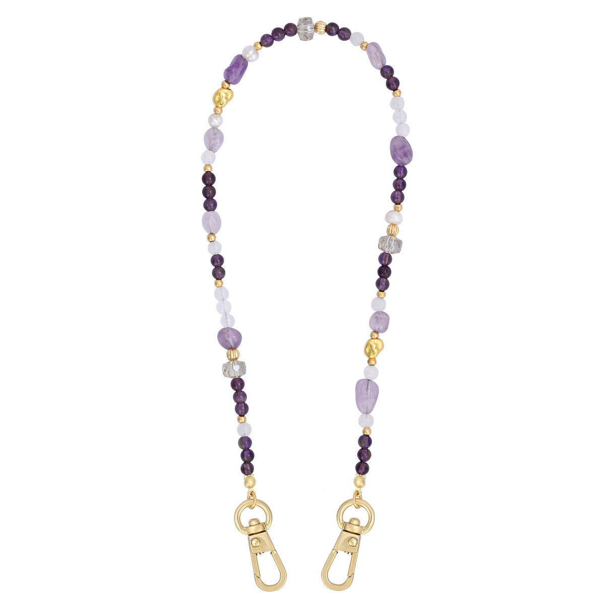 Amethyst Glow Telefoonketting