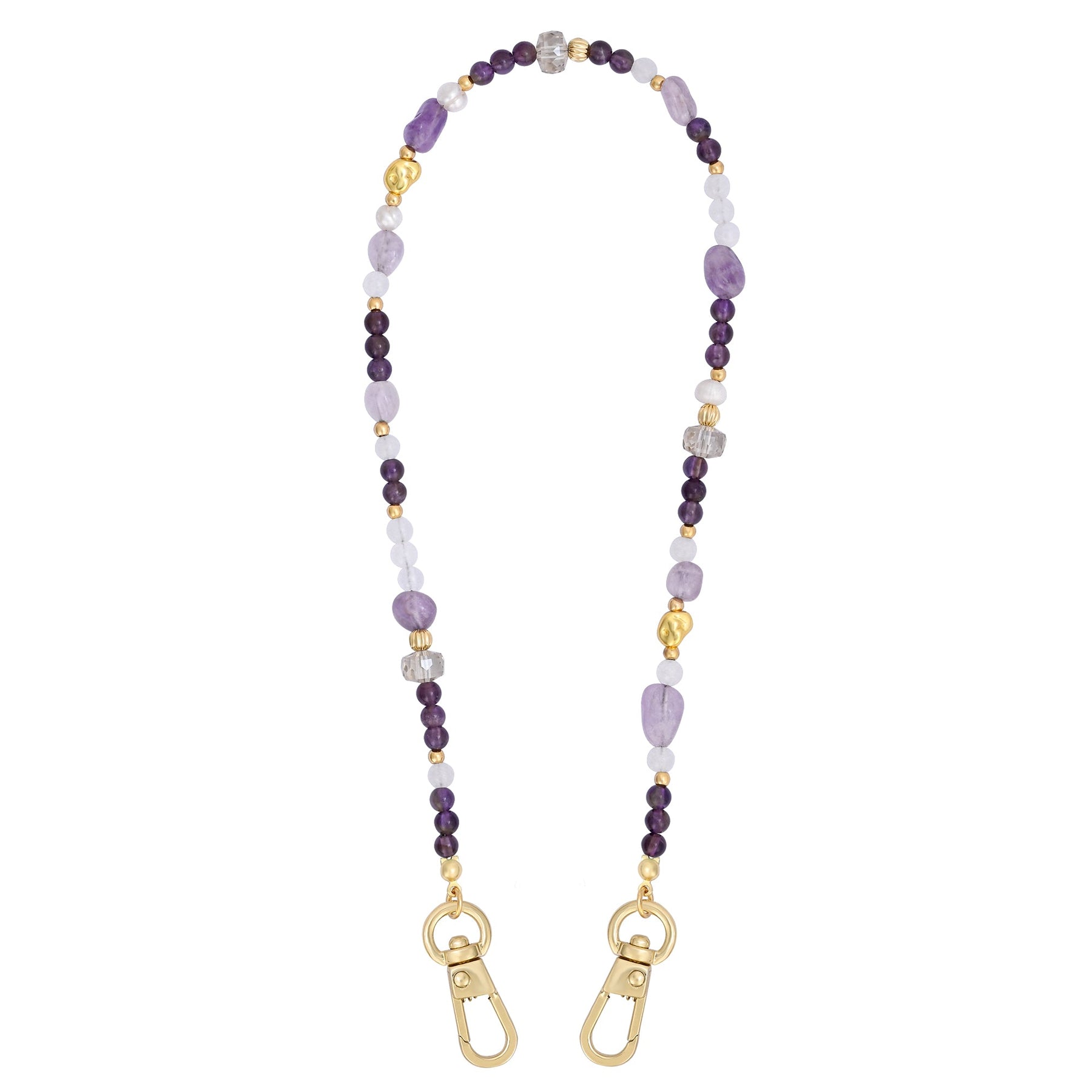 Amethyst Glow Telefoonketting